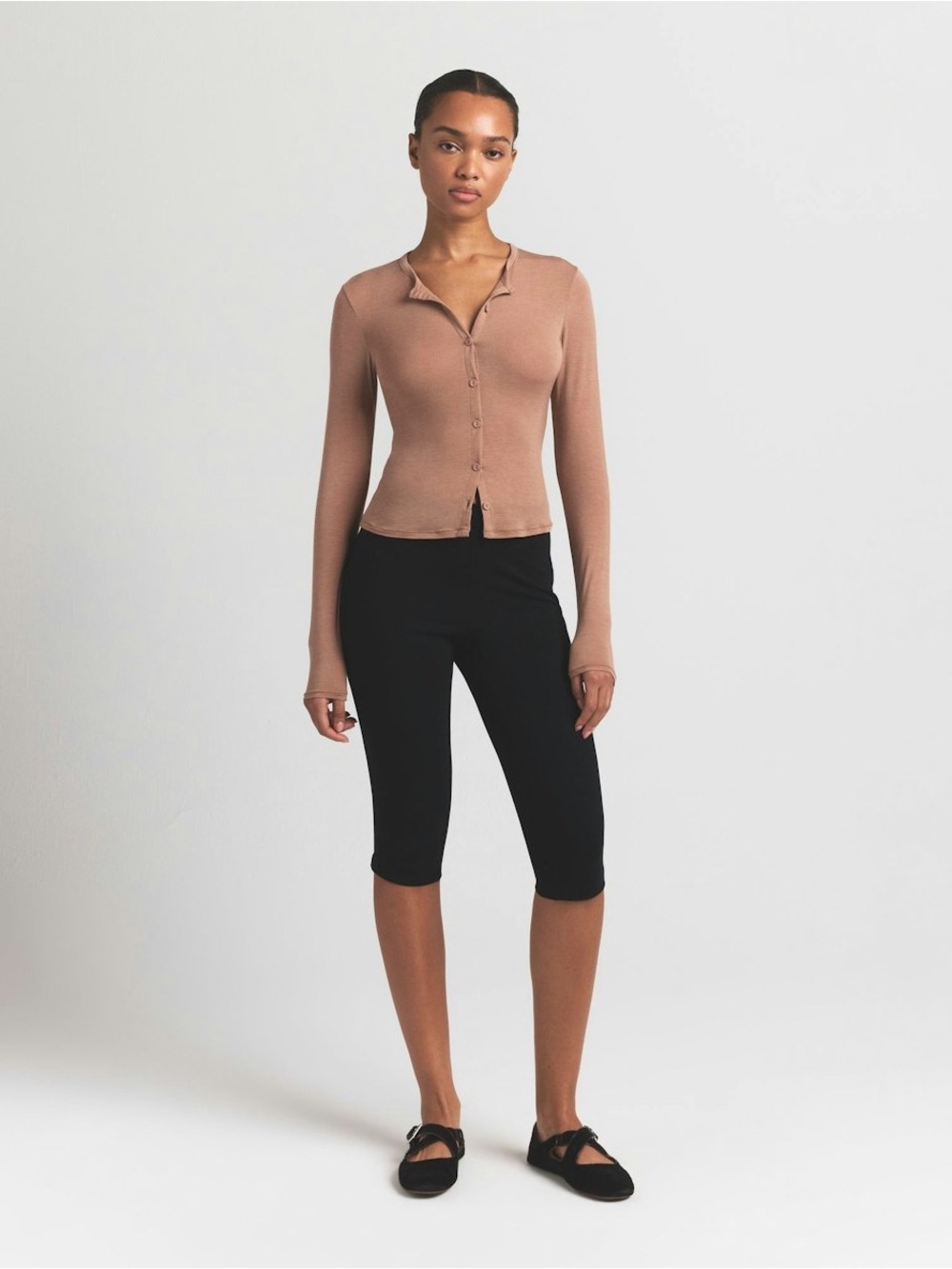 SKIMS Sheer Modal Cardigan